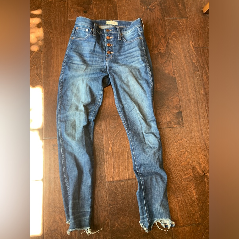 Madewell High Rise 10 Inch Skinny Jeans